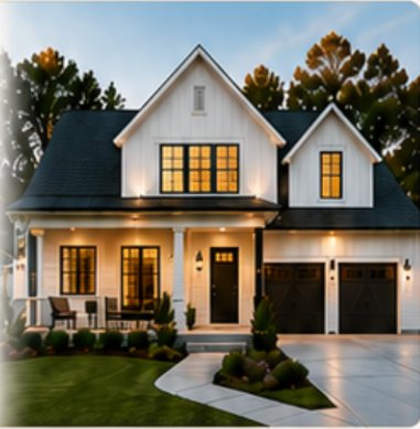 A home purchased with Speer's financing strategy